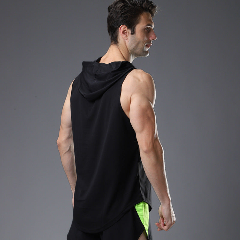 Hooded Fitness Tank Top